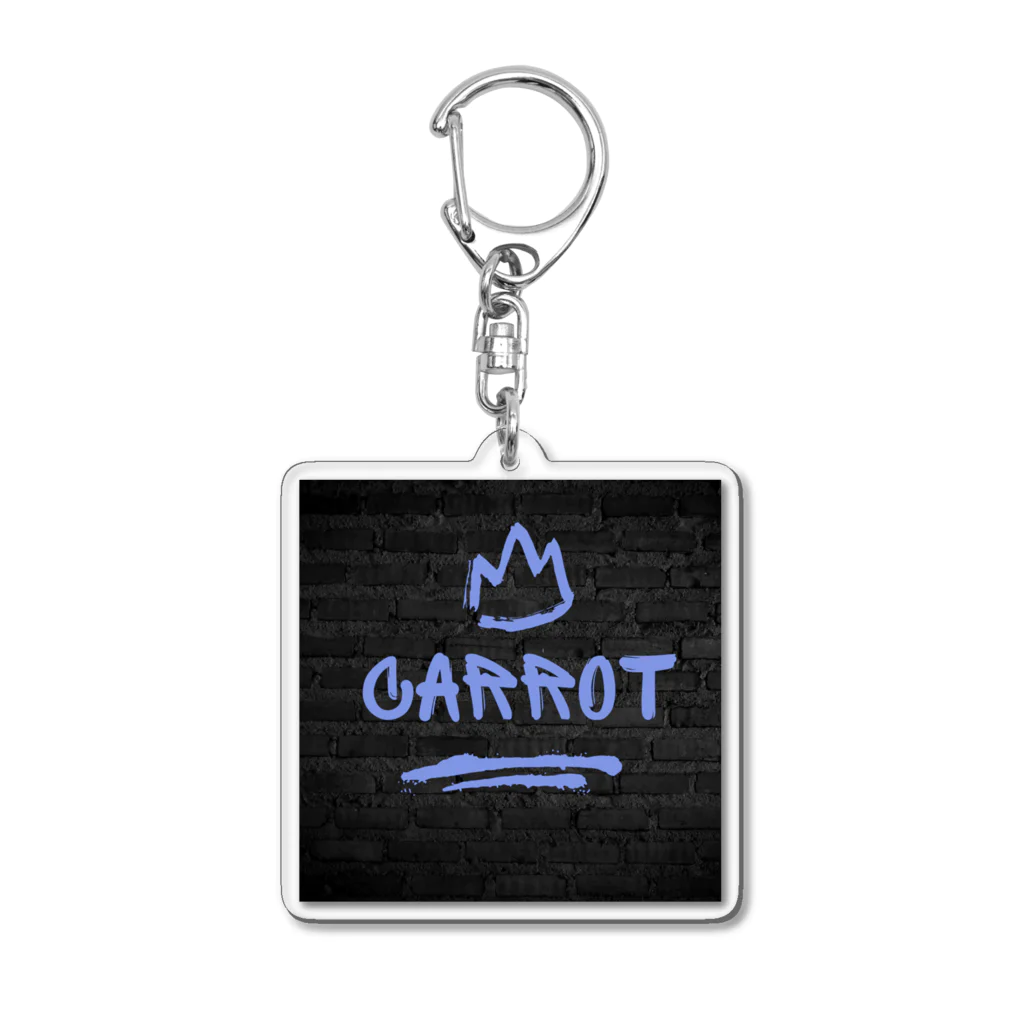 RabbitのCarrot Acrylic Key Chain