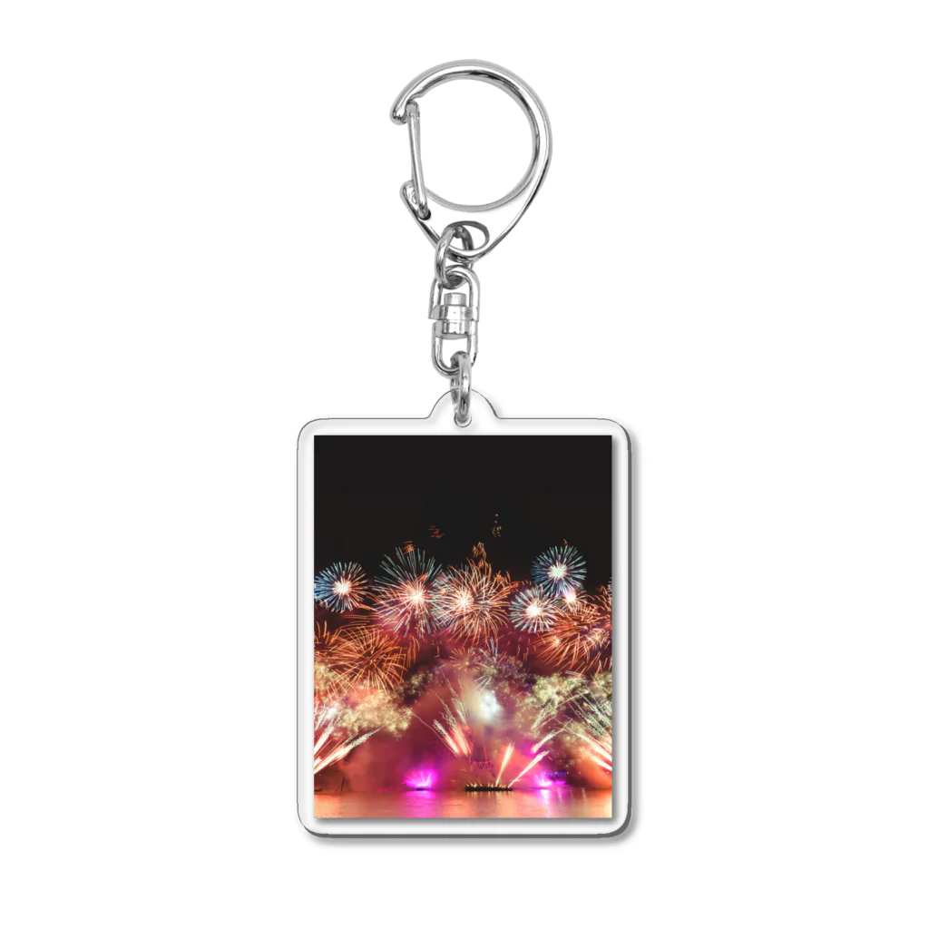 JUNO1970の花火 Acrylic Key Chain