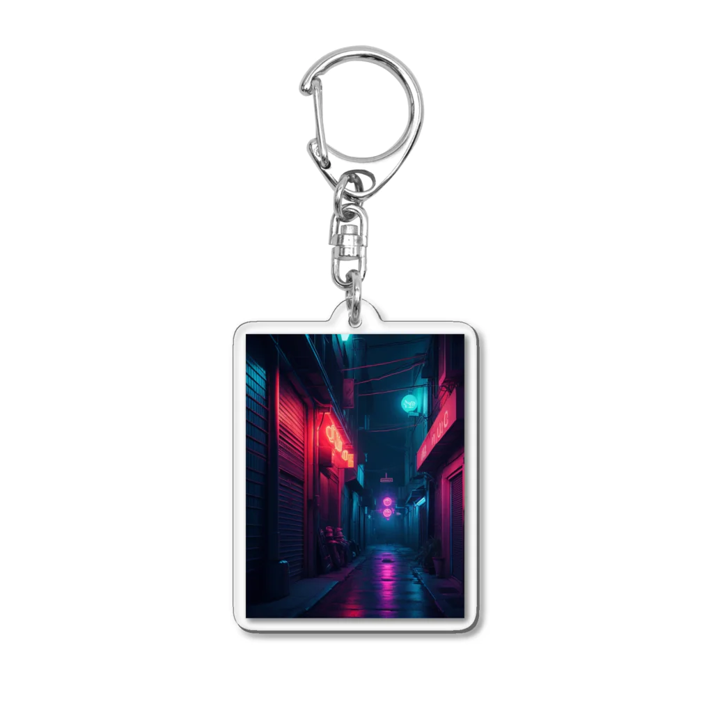 Lファクトリーのネオンナイトグッズ Acrylic Key Chain