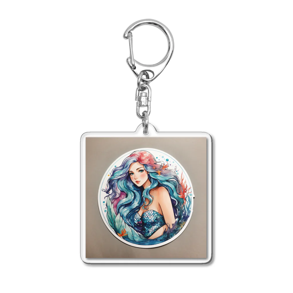 sagimoriのマーメイド Acrylic Key Chain