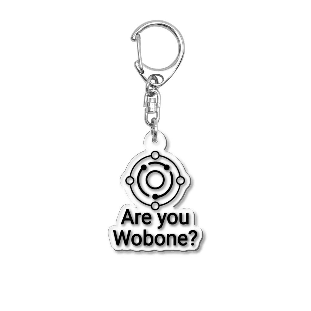 【Search for Wobone】WoboneのAre you Wobone?【Search for Wobone】 Acrylic Key Chain