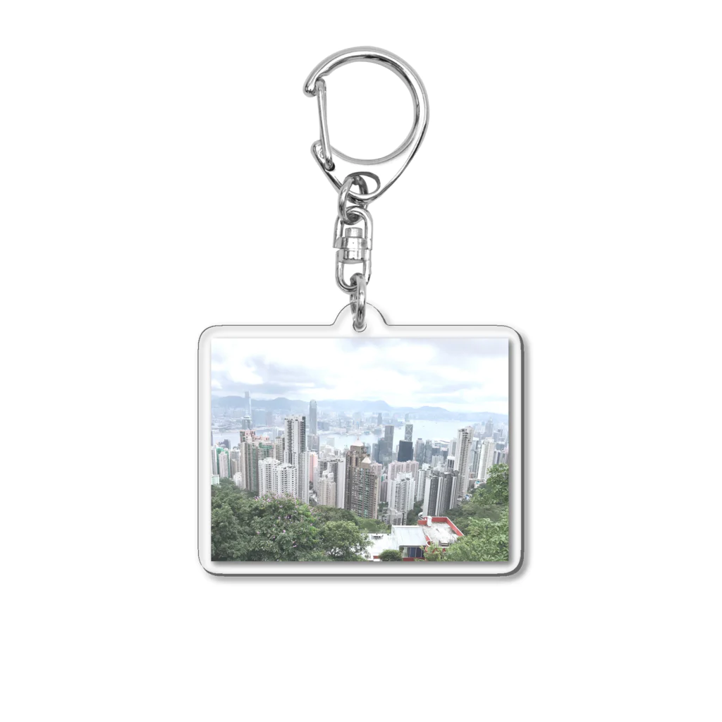 kyurakkoのAt  Victoria Peak Acrylic Key Chain