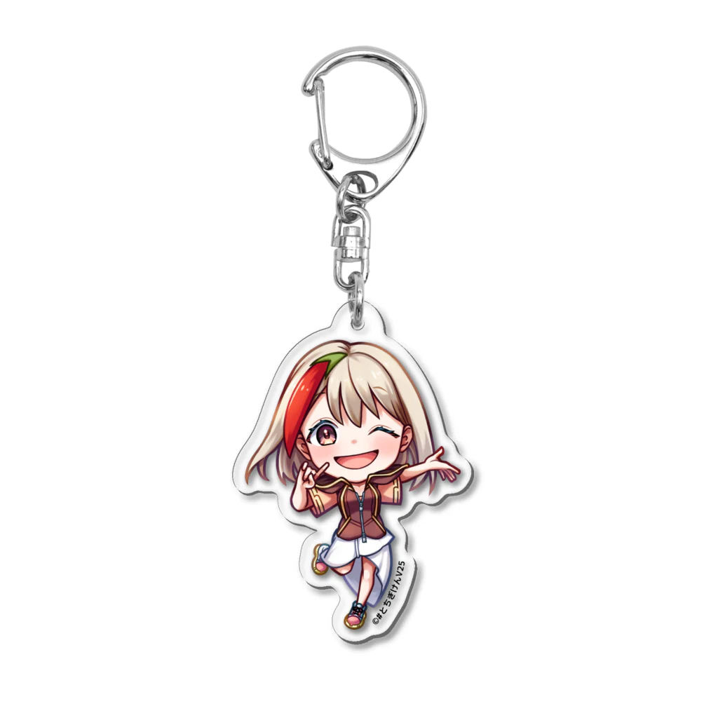 #とちぎけんV25 Official Shopの芭蕉えみの笑顔でいきばしょうっ！シリーズ Acrylic Key Chain