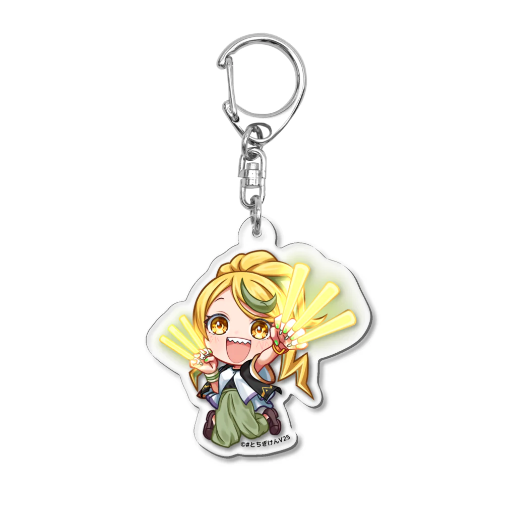 #とちぎけんV25 Official Shopのペン雷都つづみーーーっ！！シリーズ Acrylic Key Chain