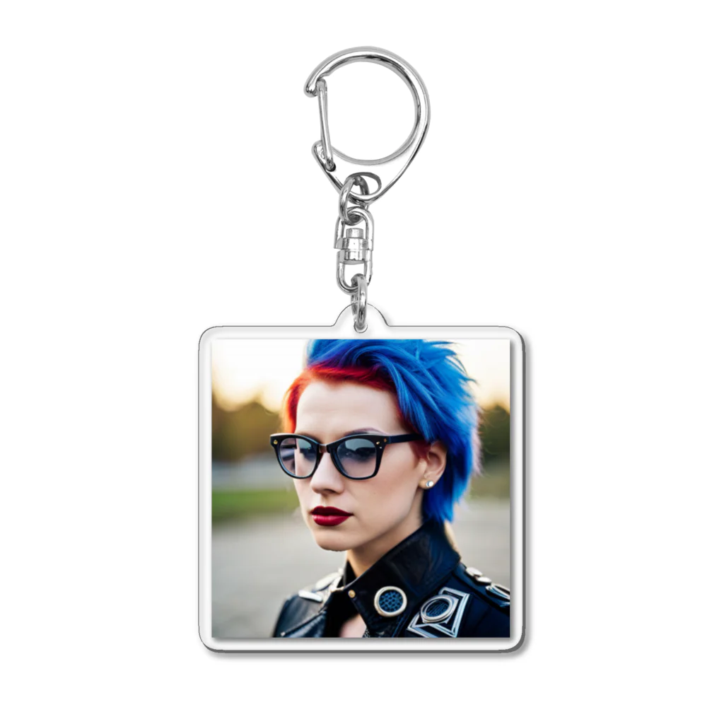 Stylishのパンク・リミックス Acrylic Key Chain