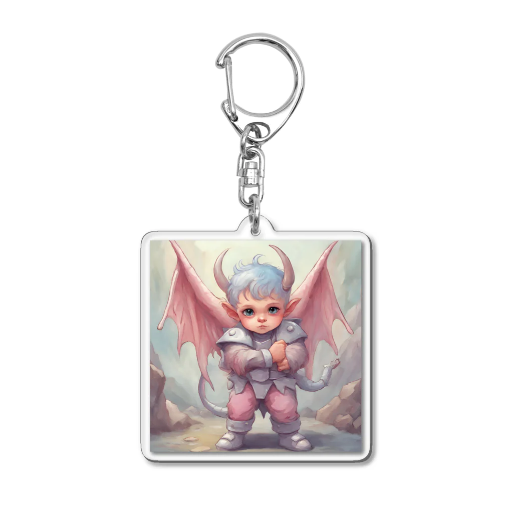 舞七里夜の魔界の子供 Acrylic Key Chain