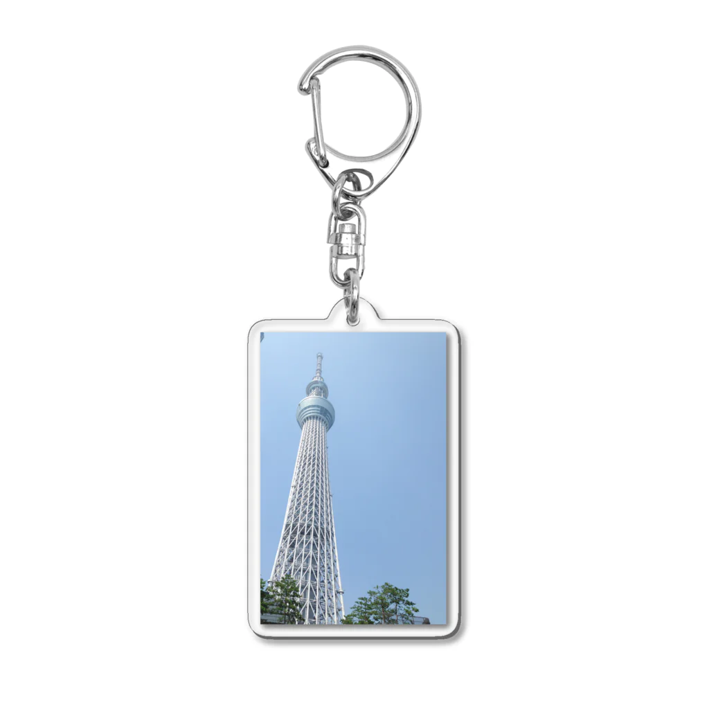 kyurakkoのTOKYO SKYTREE アクリルキーホルダー