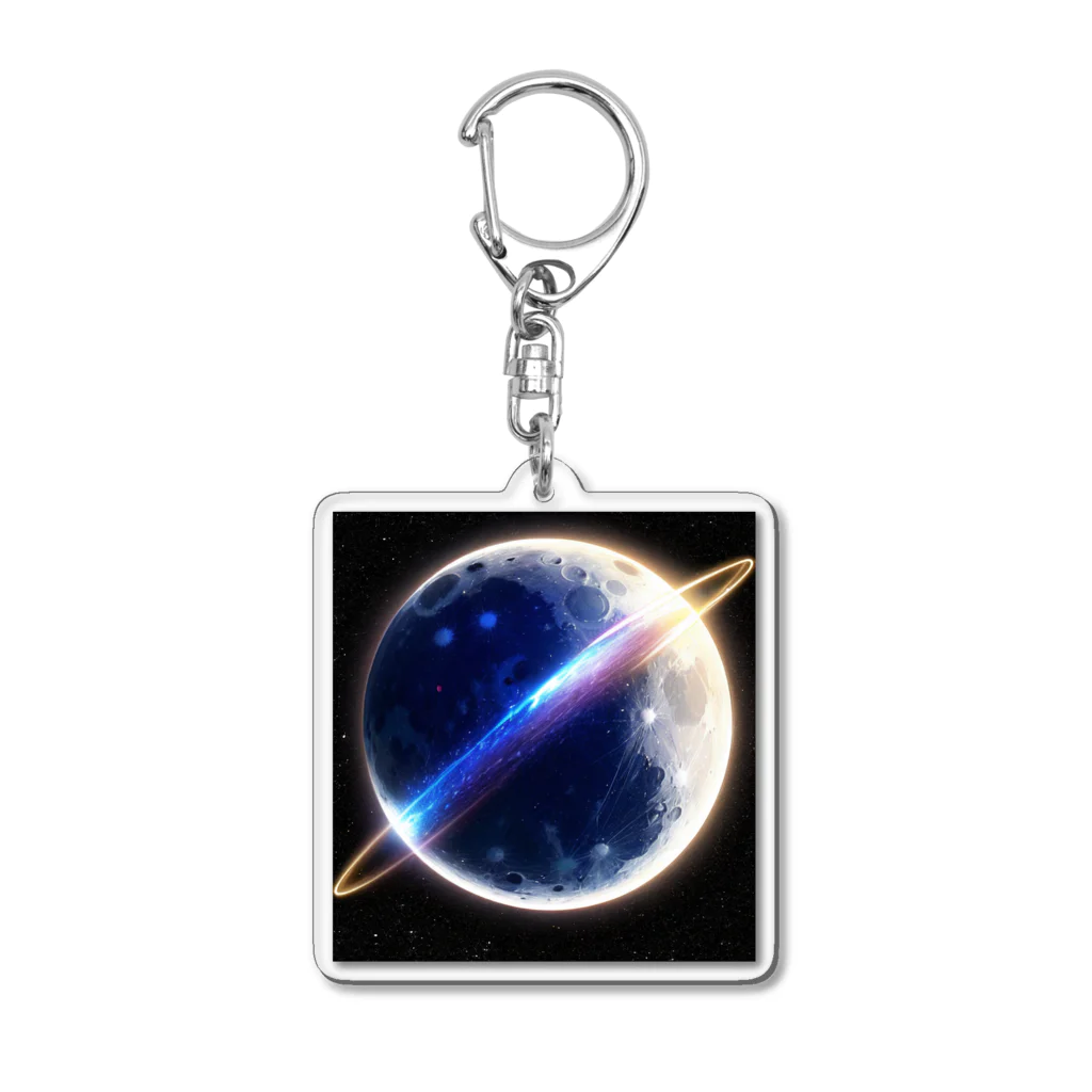 taka0012の月の輪 Acrylic Key Chain