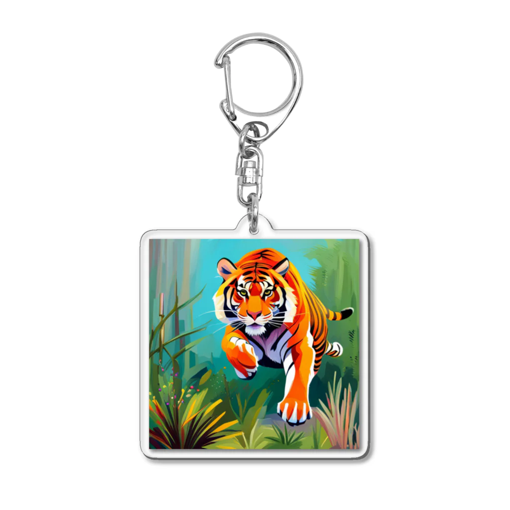 Taiwan_CreatorのTiger Acrylic Key Chain