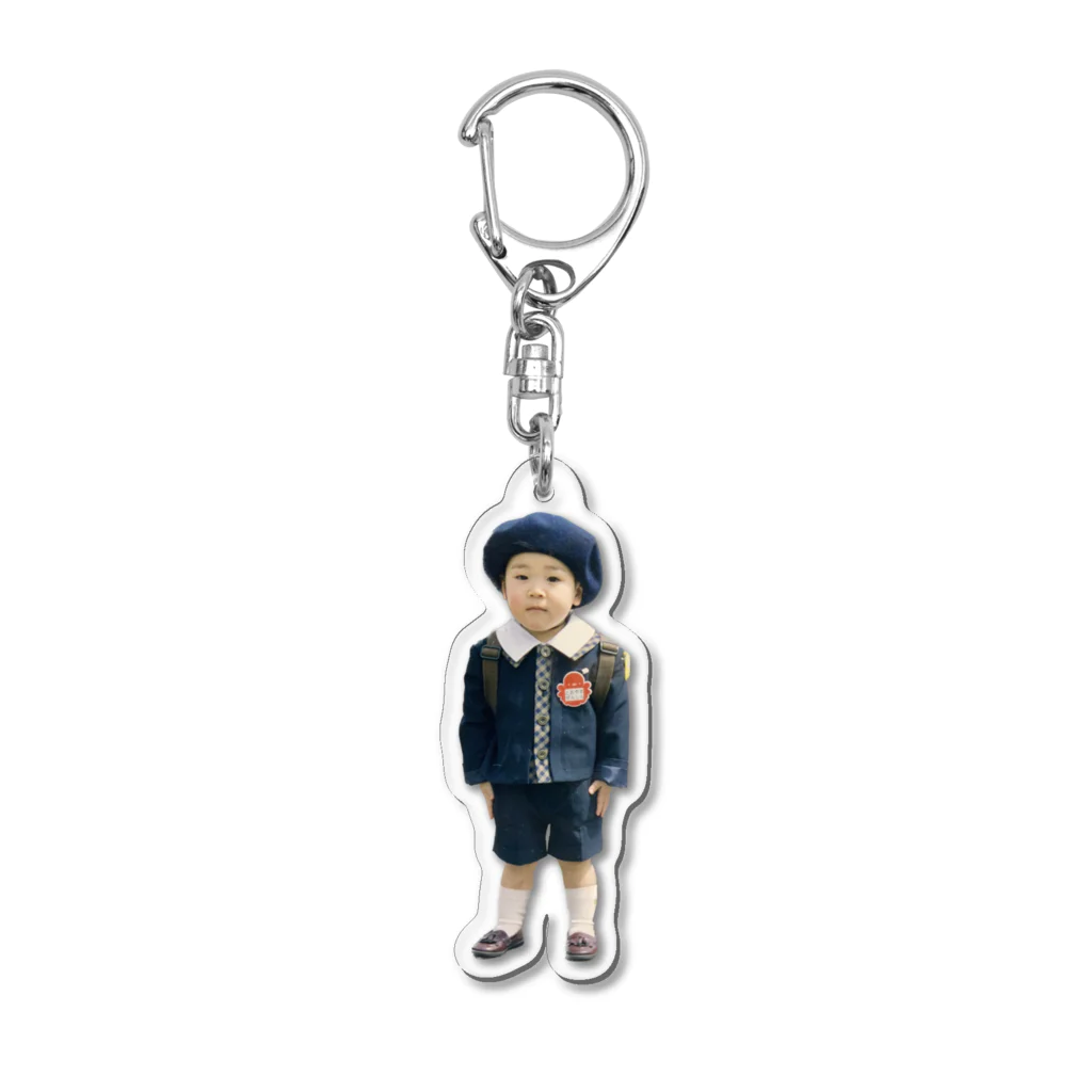 zenchangのぜんくんまみれ Acrylic Key Chain