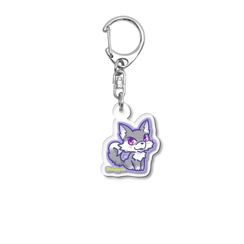 はるぴょん🐺🦋狼系Vtuber！（個人）のはるぴょん獣化アクキー Acrylic Key Chain