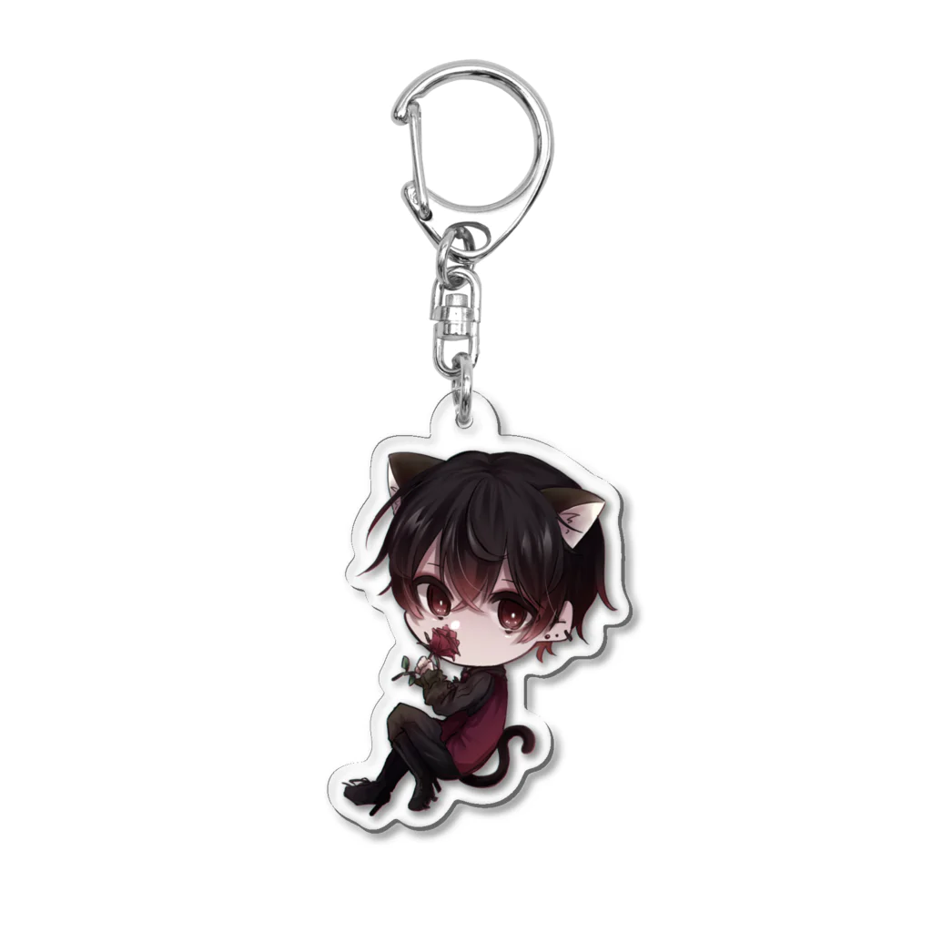 𝒌𝒓𝒔.の黒瀬ルイ 猫耳ver. アクキー Acrylic Key Chain