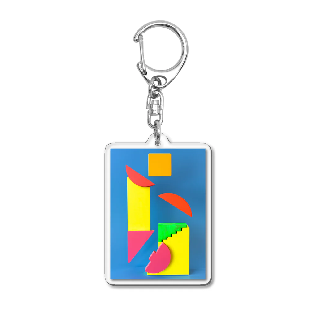 おしょーゆのシェイプ03 Acrylic Key Chain