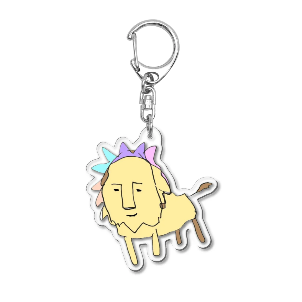 ベンチウォーマーズのおもかげさん Acrylic Key Chain