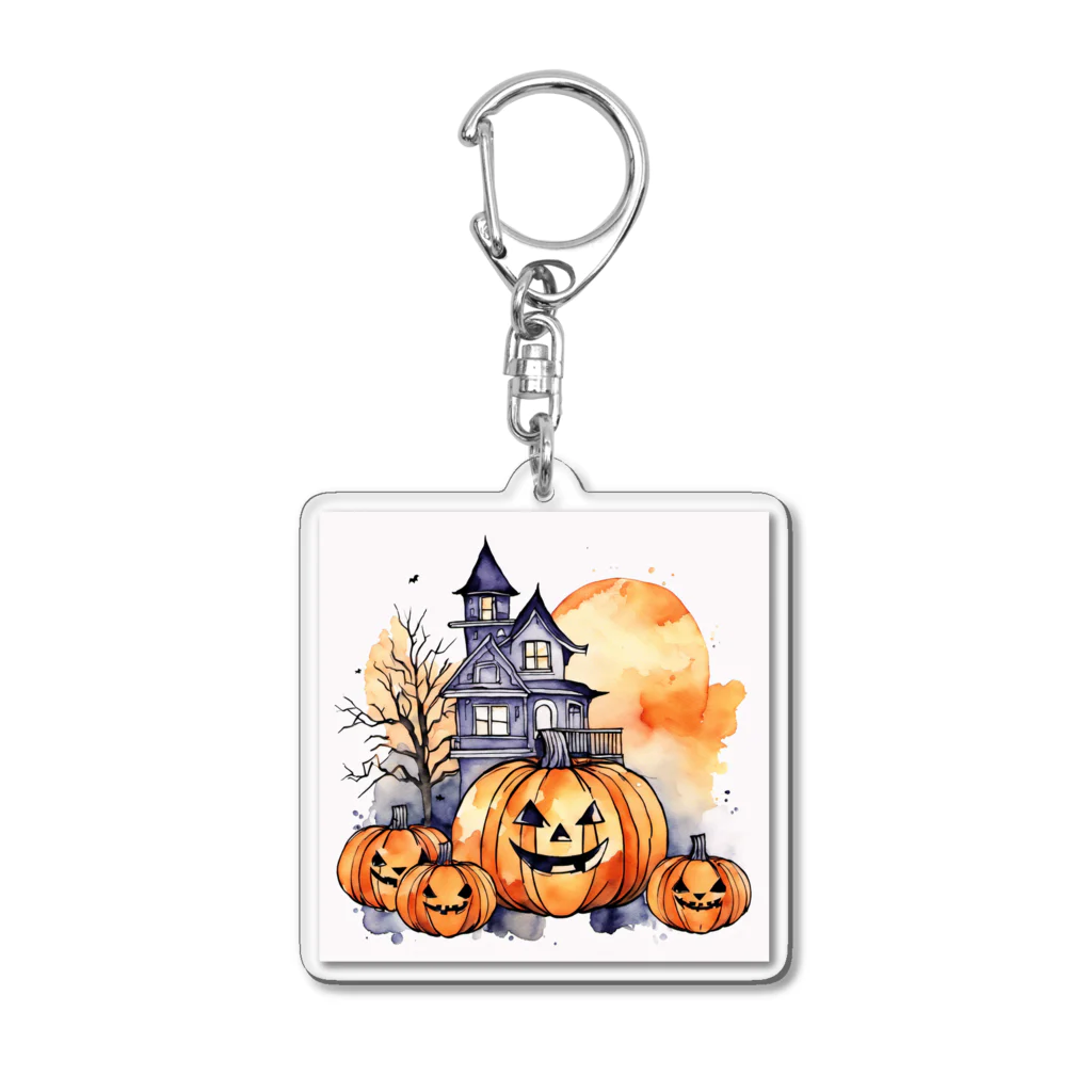 浪漫千代（ロマチョんの店）のHalloween Acrylic Key Chain