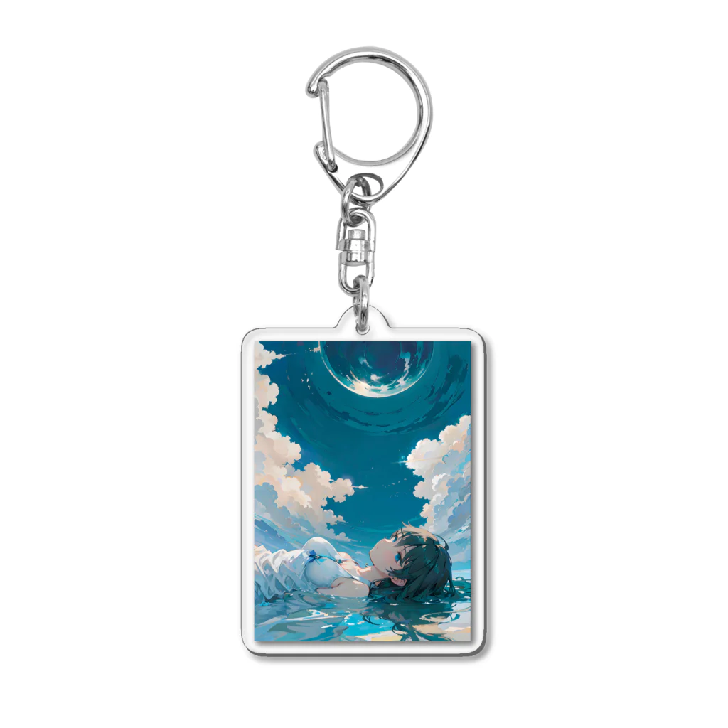 卯月なのかのSky Journey　〜世界最古で最大の恒久的なキャンパスの旅〜　No.2「恍惚」 Acrylic Key Chain