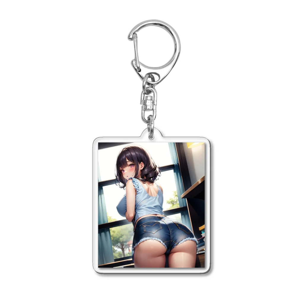 CONV工房公式グッズのDenim Girl Acrylic Key Chain