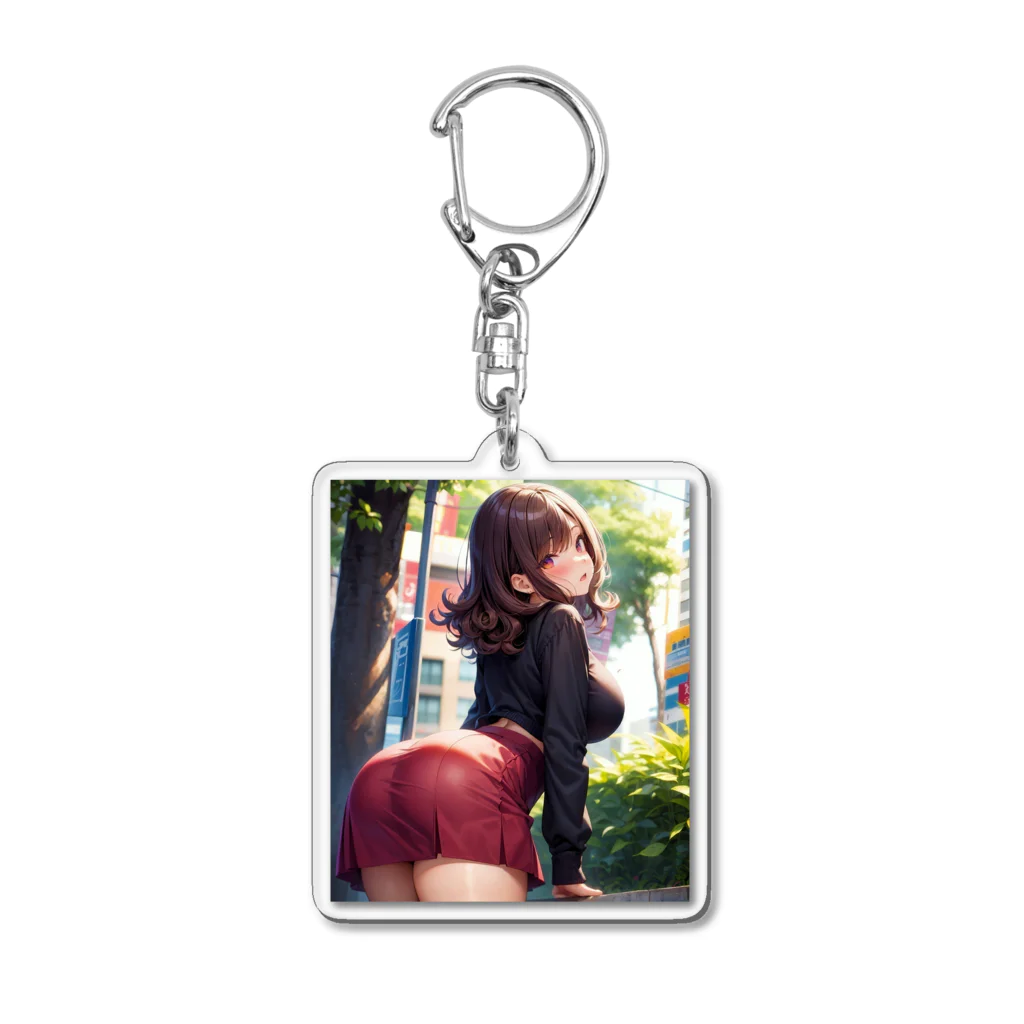 CONV工房公式グッズの渋谷でデート Acrylic Key Chain