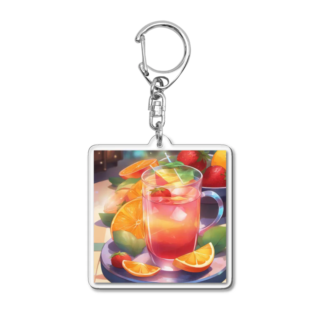 pengin06のフルーツ Acrylic Key Chain