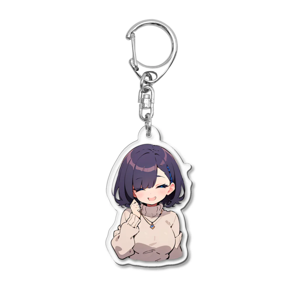 Shion_aiartのLINEスタンプシリーズ(ありがとう) Acrylic Key Chain