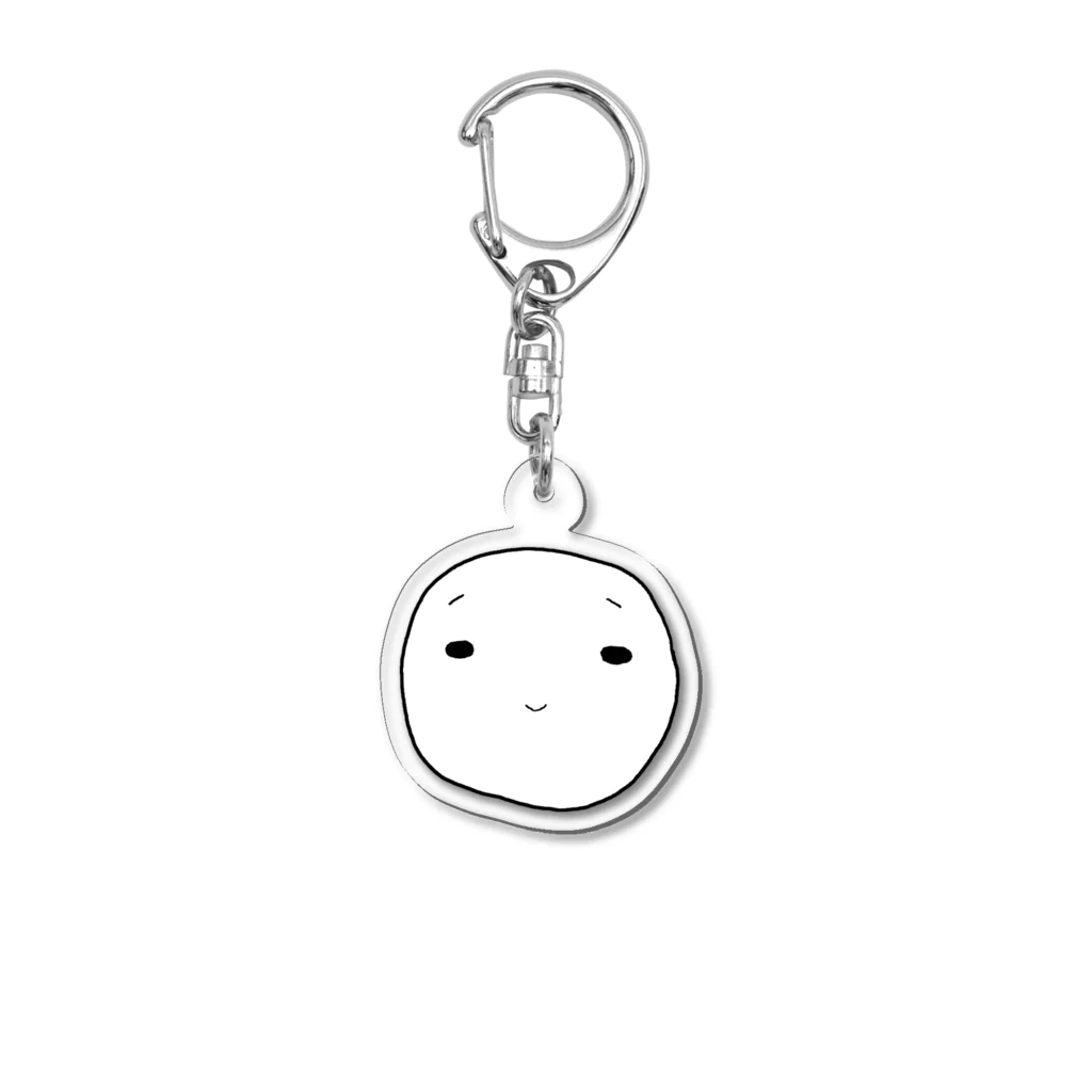 しけしけくんのグッズ置き場のニヤニヤなしけしけくん Acrylic Key Chain