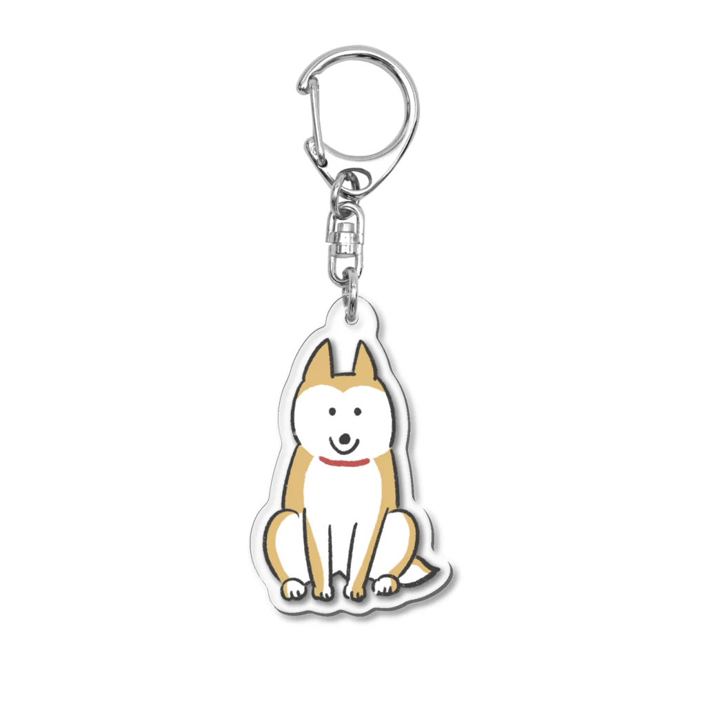 E_Porterのゆる忠犬 Acrylic Key Chain