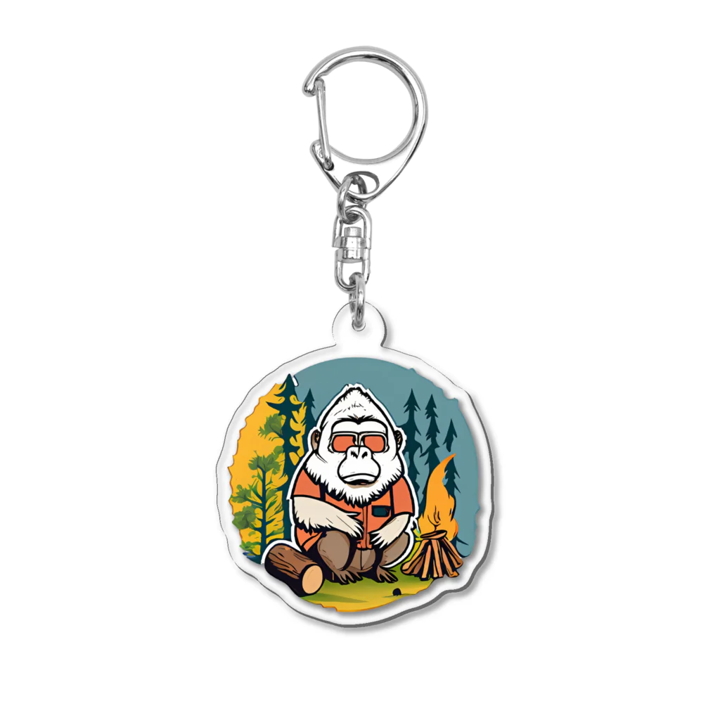 Curiosity＋のGo-ri.Camp２ Acrylic Key Chain