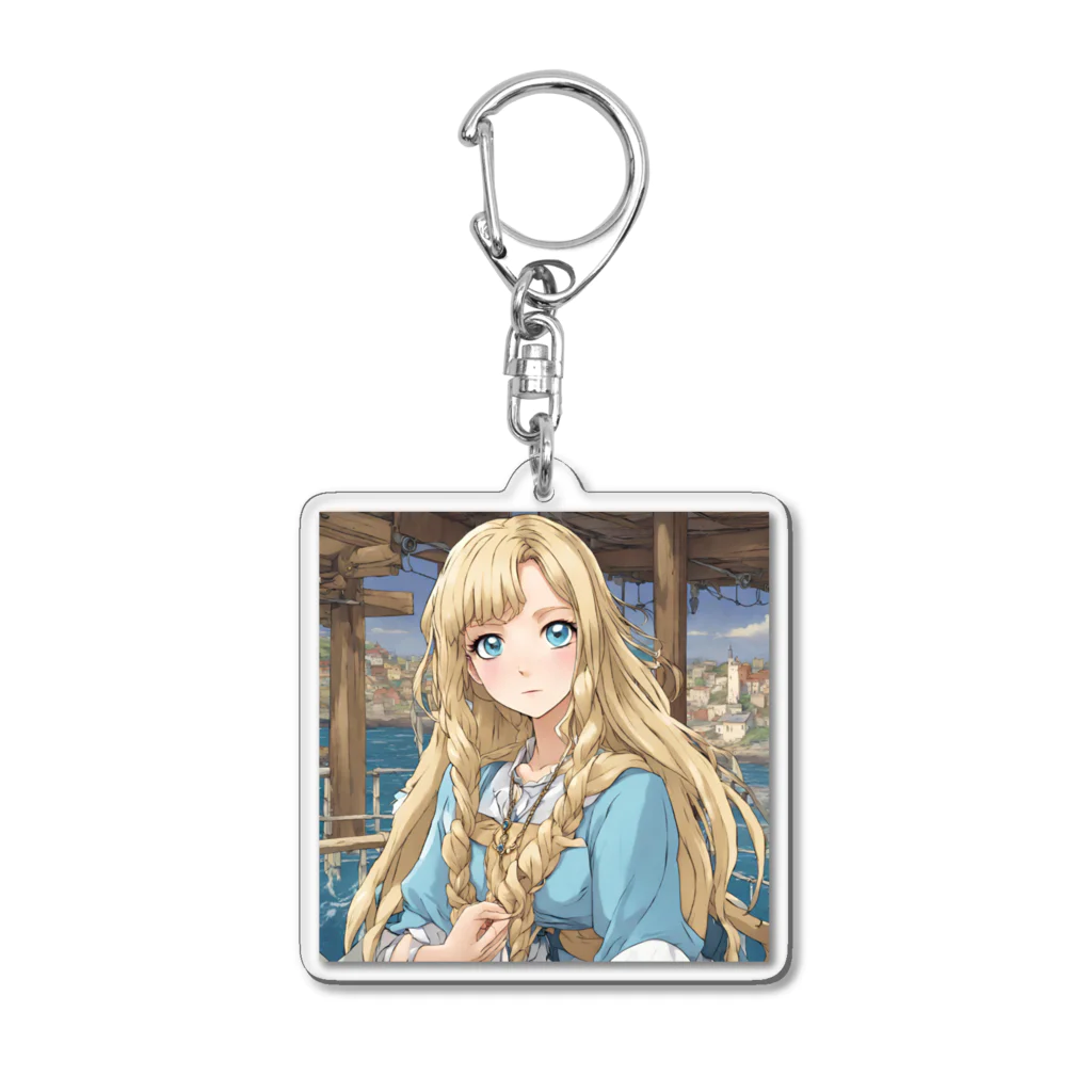 the blue seasonの西川 まりな Acrylic Key Chain