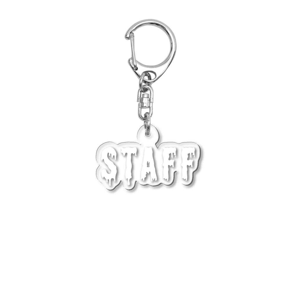 ノアの鳩胸公式SHOPのSTAFF アクリルキーホルダー