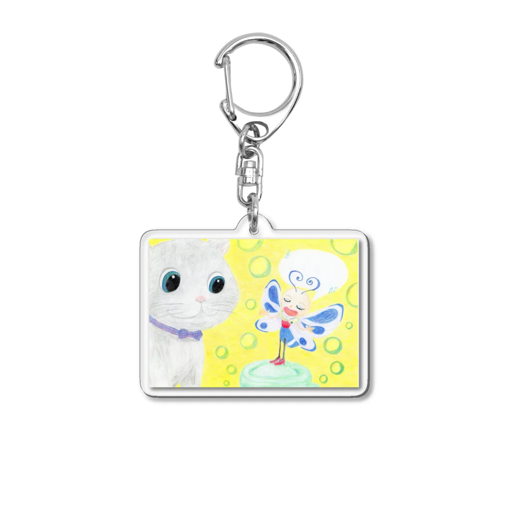 つぎのラムネの上で Acrylic Key Chain