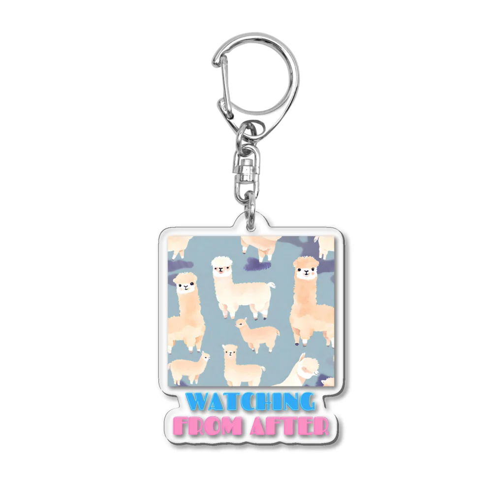 ako_kk5の見守り隊 Acrylic Key Chain