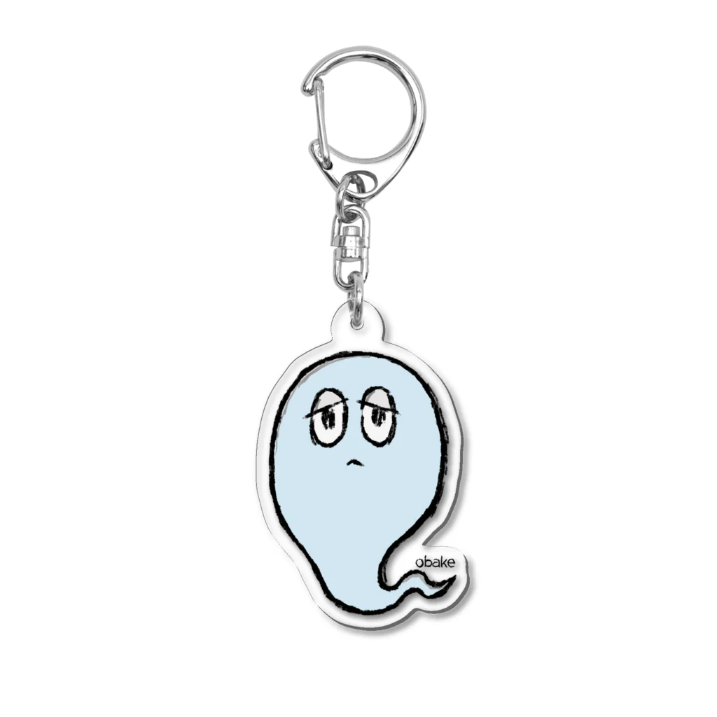 Q spaceのおばけなあのこ Acrylic Key Chain