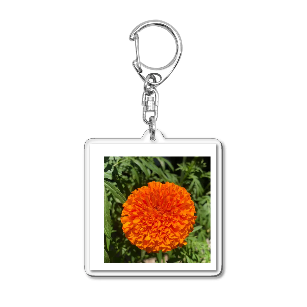 jun junの一輪の花 Acrylic Key Chain