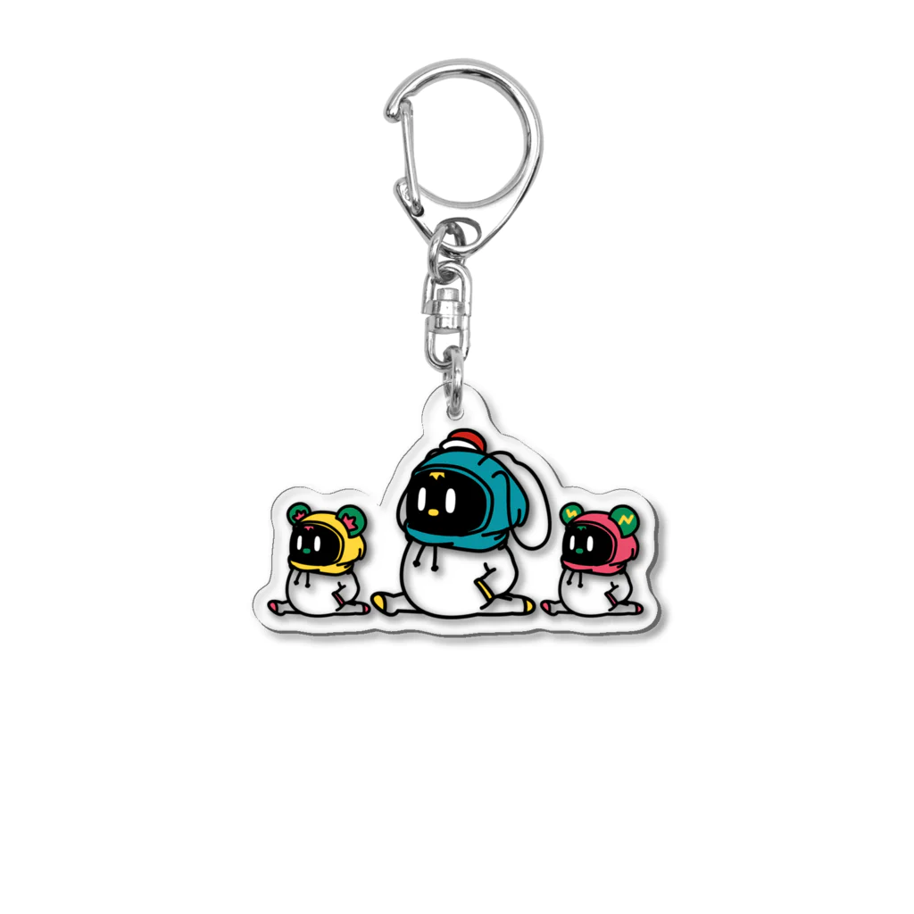 LUCHAのSTRETCH Acrylic Key Chain