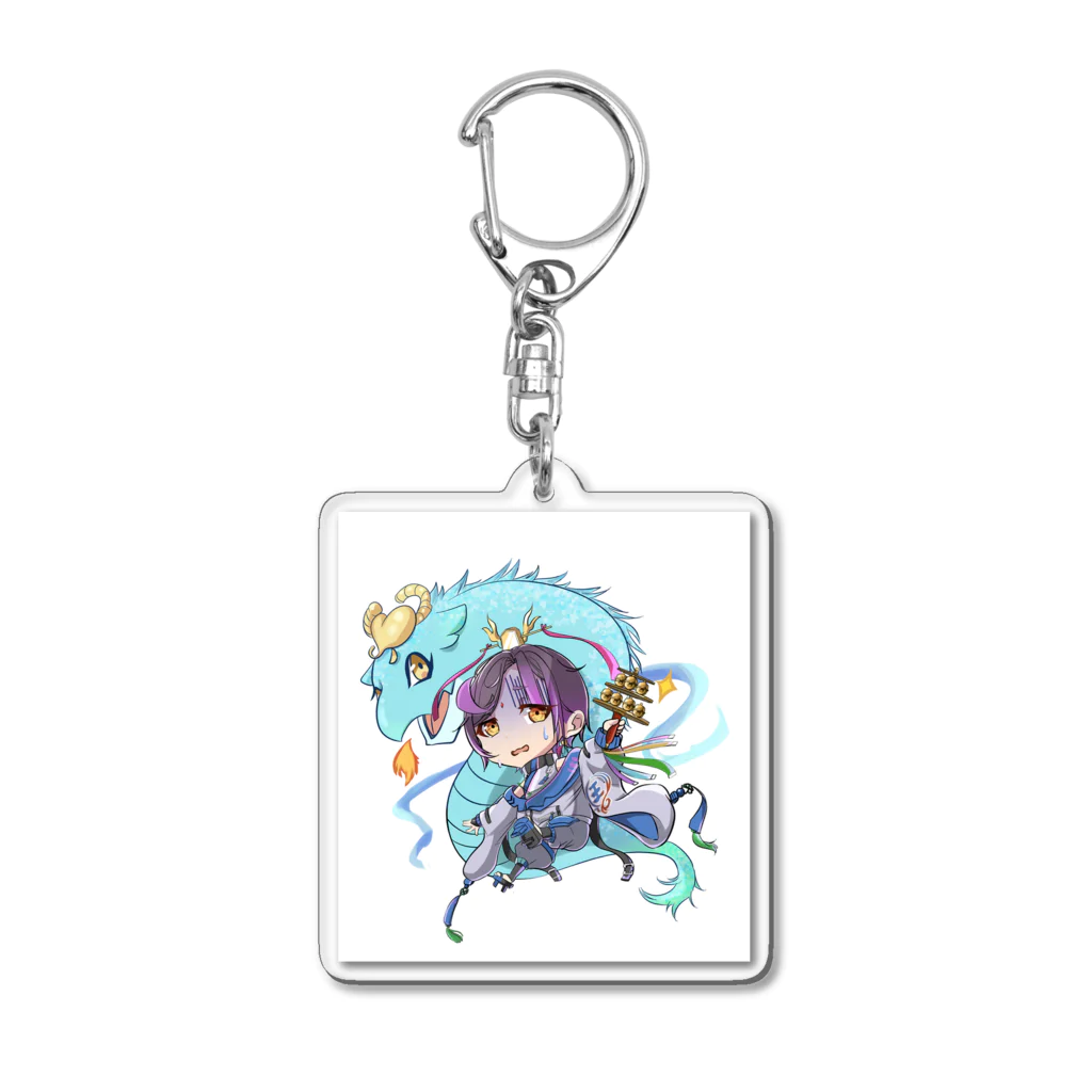 ドラ王👑🐉《vtuber》のドラ王_vtuber Acrylic Key Chain