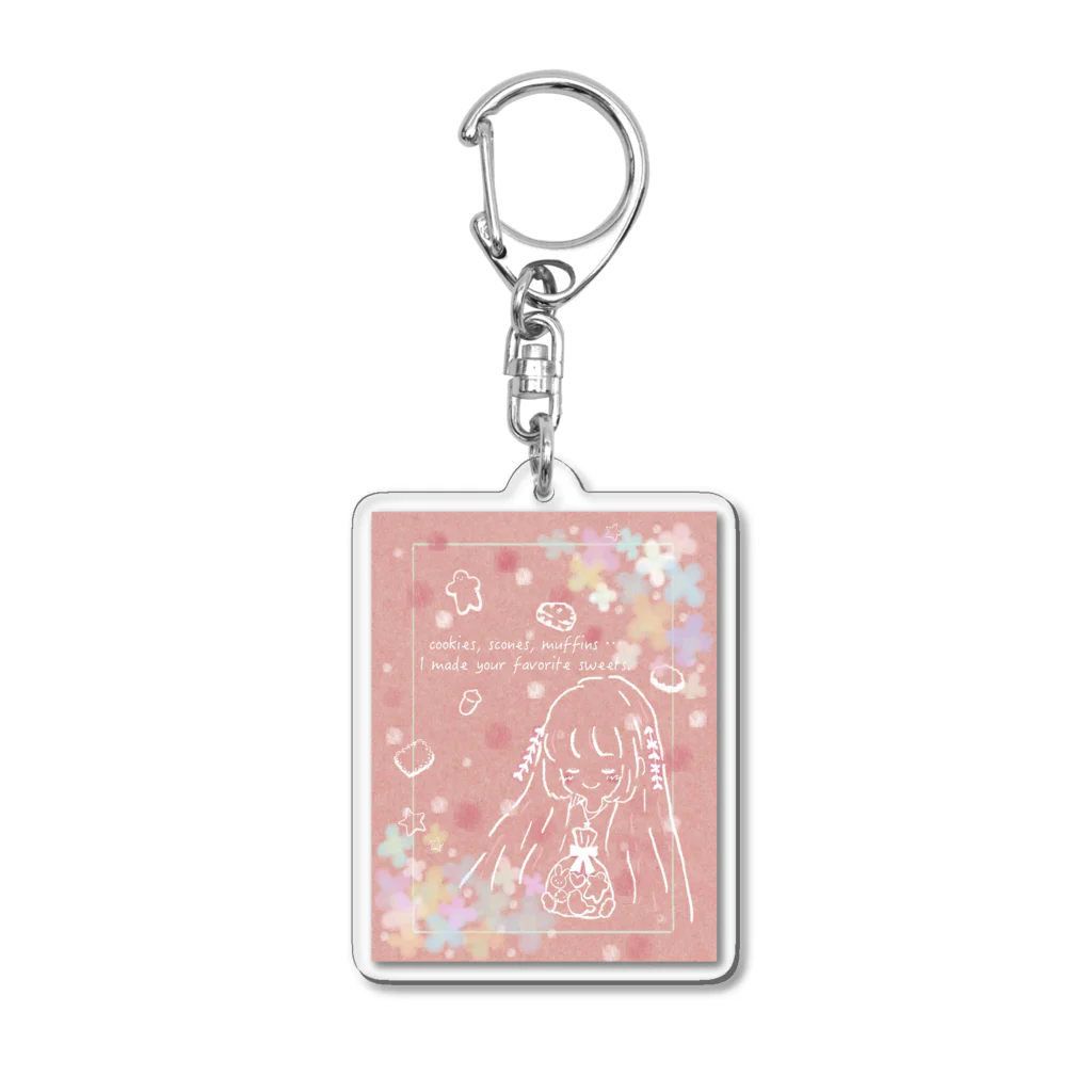 みーちゃんわーるどのハンドメイドスイーツ♡ Acrylic Key Chain