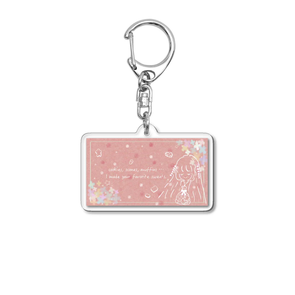 みーちゃんわーるどのハンドメイドスイーツ♡ Acrylic Key Chain