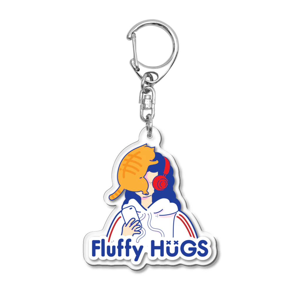 Fluffy_HUGSの【フラハグ】ベーシック Acrylic Key Chain