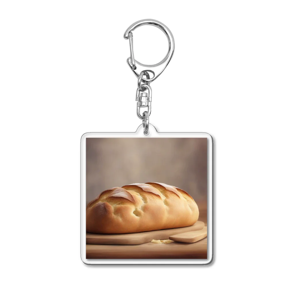 千裕アトリエ（いつもありがとう）のカンパーニュ（Ciabatta） Acrylic Key Chain