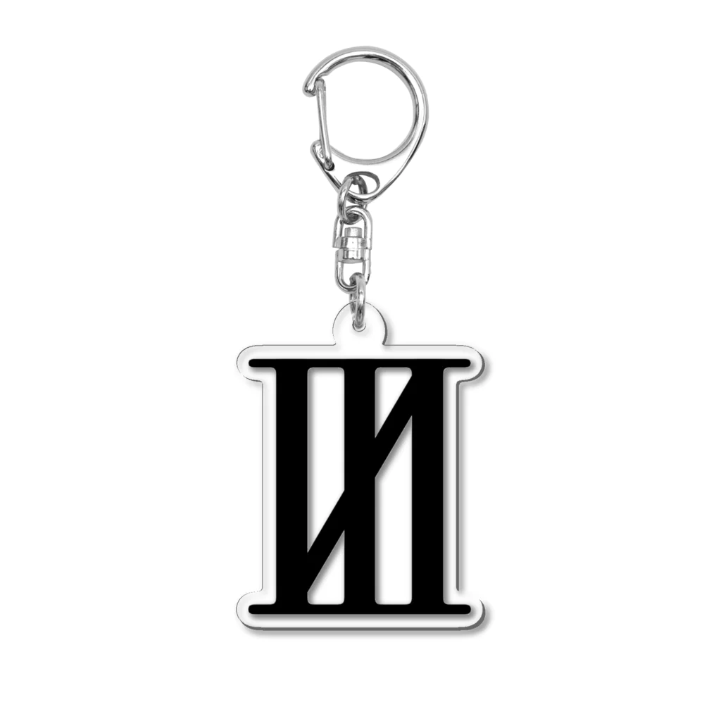 ザウルス鈴木のSUZURIのロゴ Acrylic Key Chain