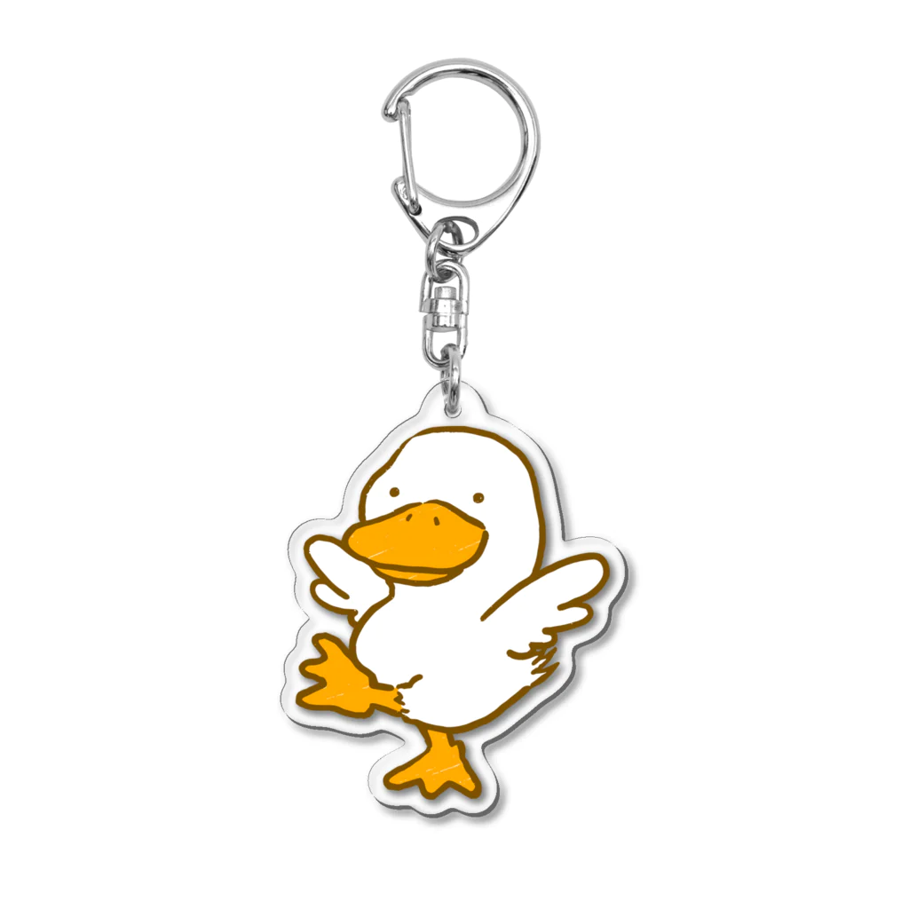 だちょう2020のアヒルさん Acrylic Key Chain