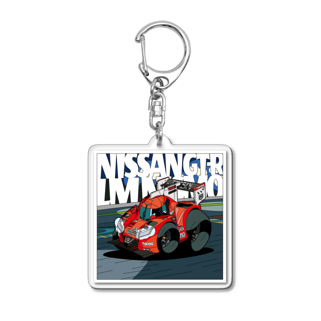 とろさん（チョロQ）のTOROSAN GT-R LM DESMONO Acrylic Key Chain