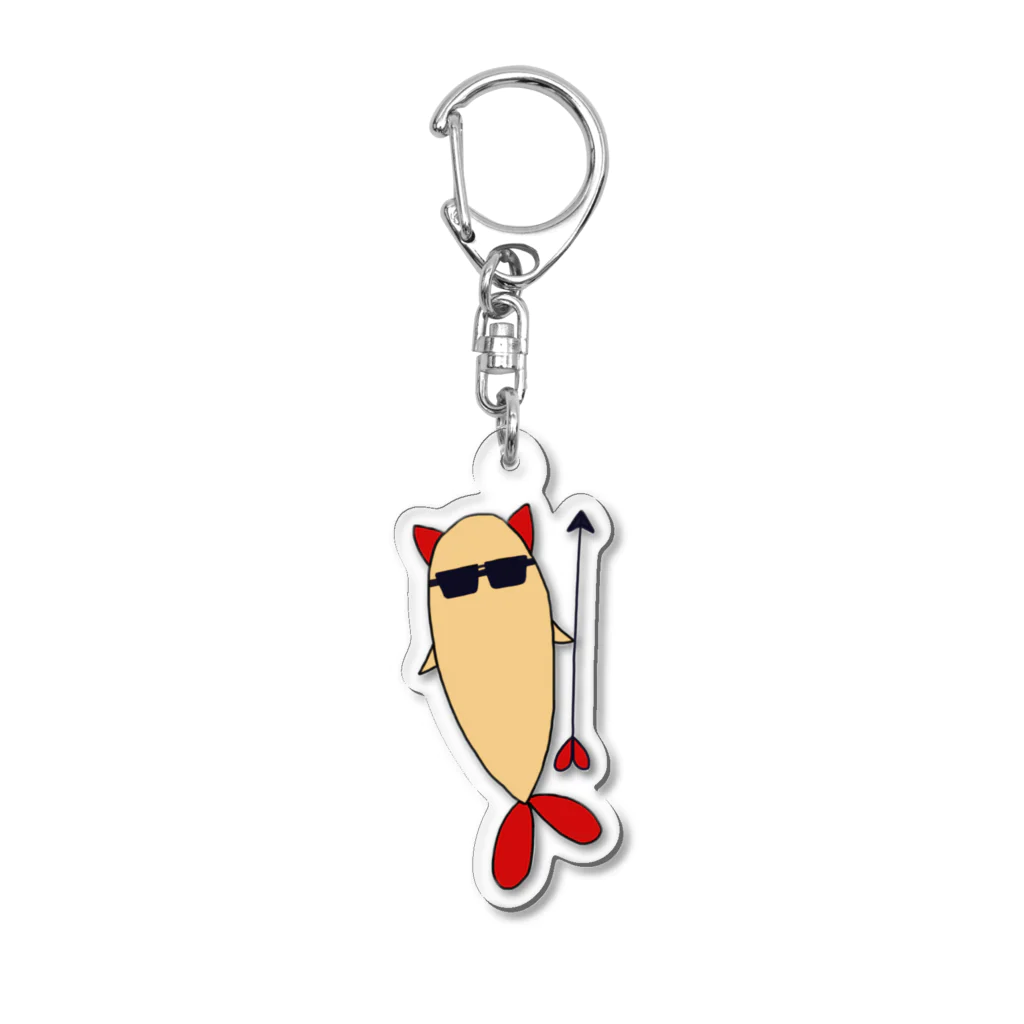 shrimp catのShrimp Cat Acrylic Key Chain