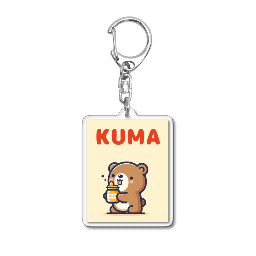 kawaii クリエイションズのKUMA アクリルキーホルダー