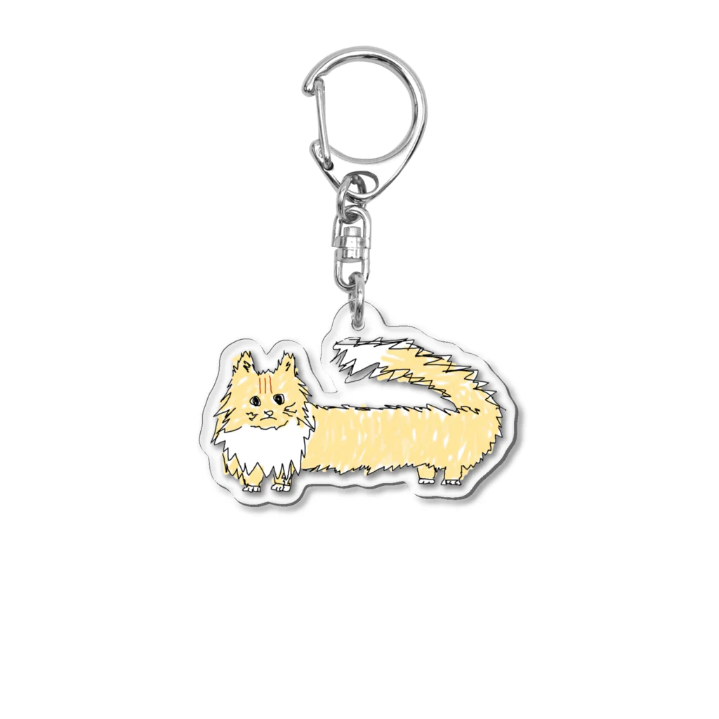 へるぷみ家のお散歩チェル氏 Acrylic Key Chain