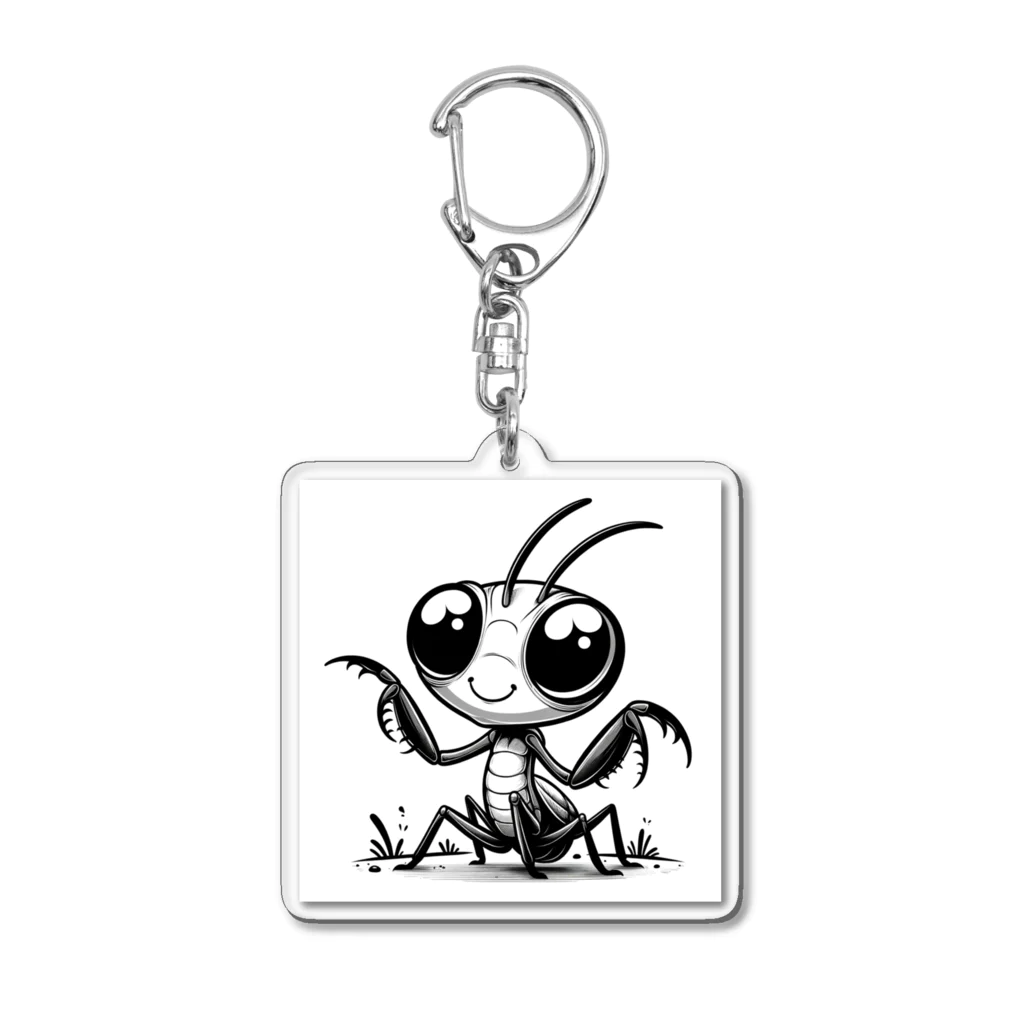 tomokazunagataのカマキリ君 Acrylic Key Chain