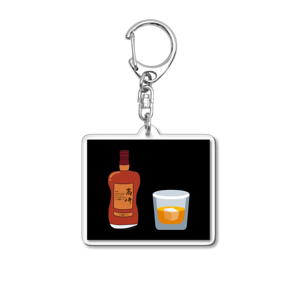 NokuchiiのTHE TAKASAKI SINGLE MALT JAPANEZE WHISKY AGED 027 YEARS Acrylic Key Chain