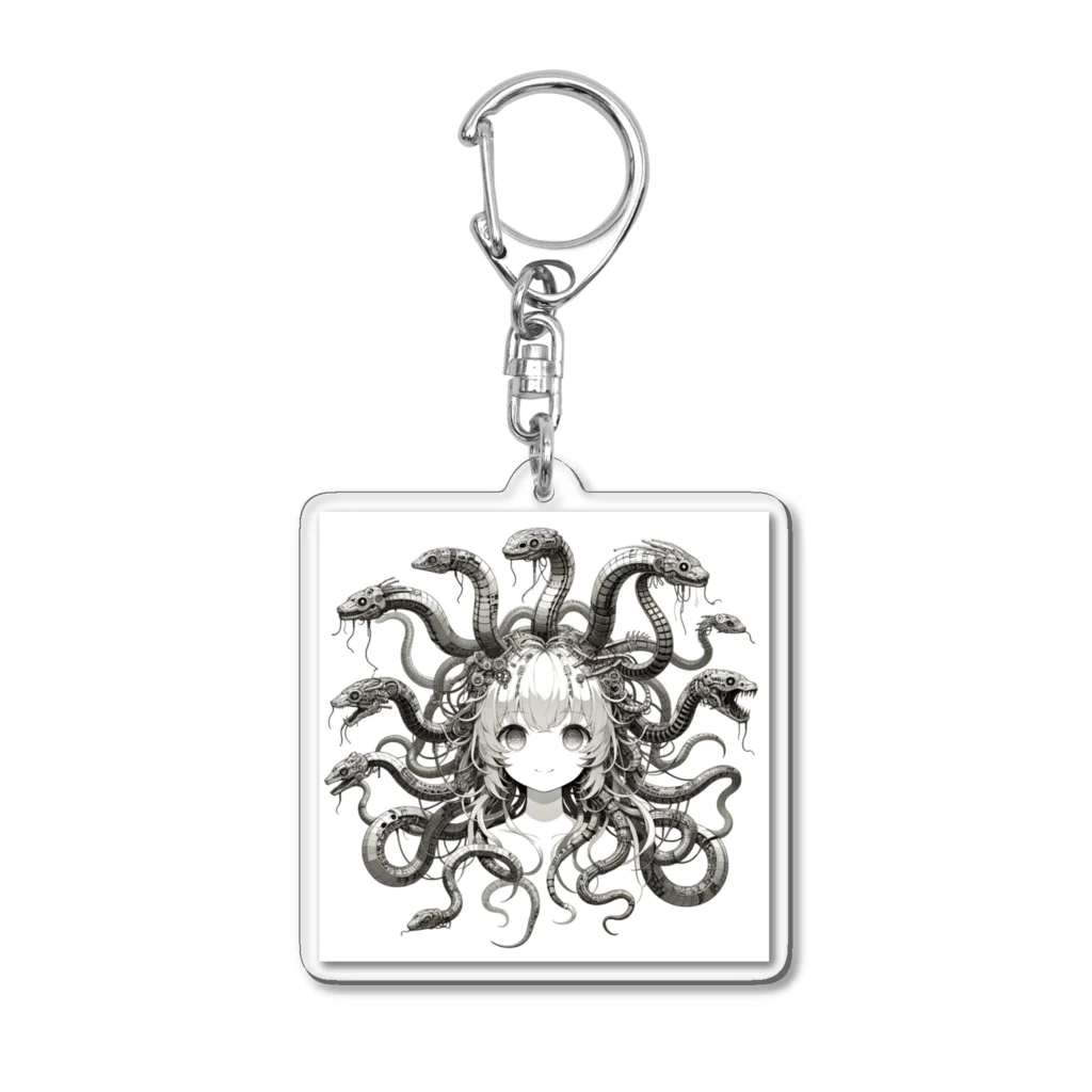 hinanomaiのメデューサ Acrylic Key Chain