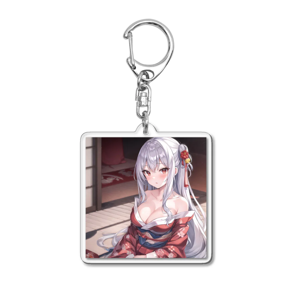 お稲荷ちゃんのお稲荷ちゃん Acrylic Key Chain