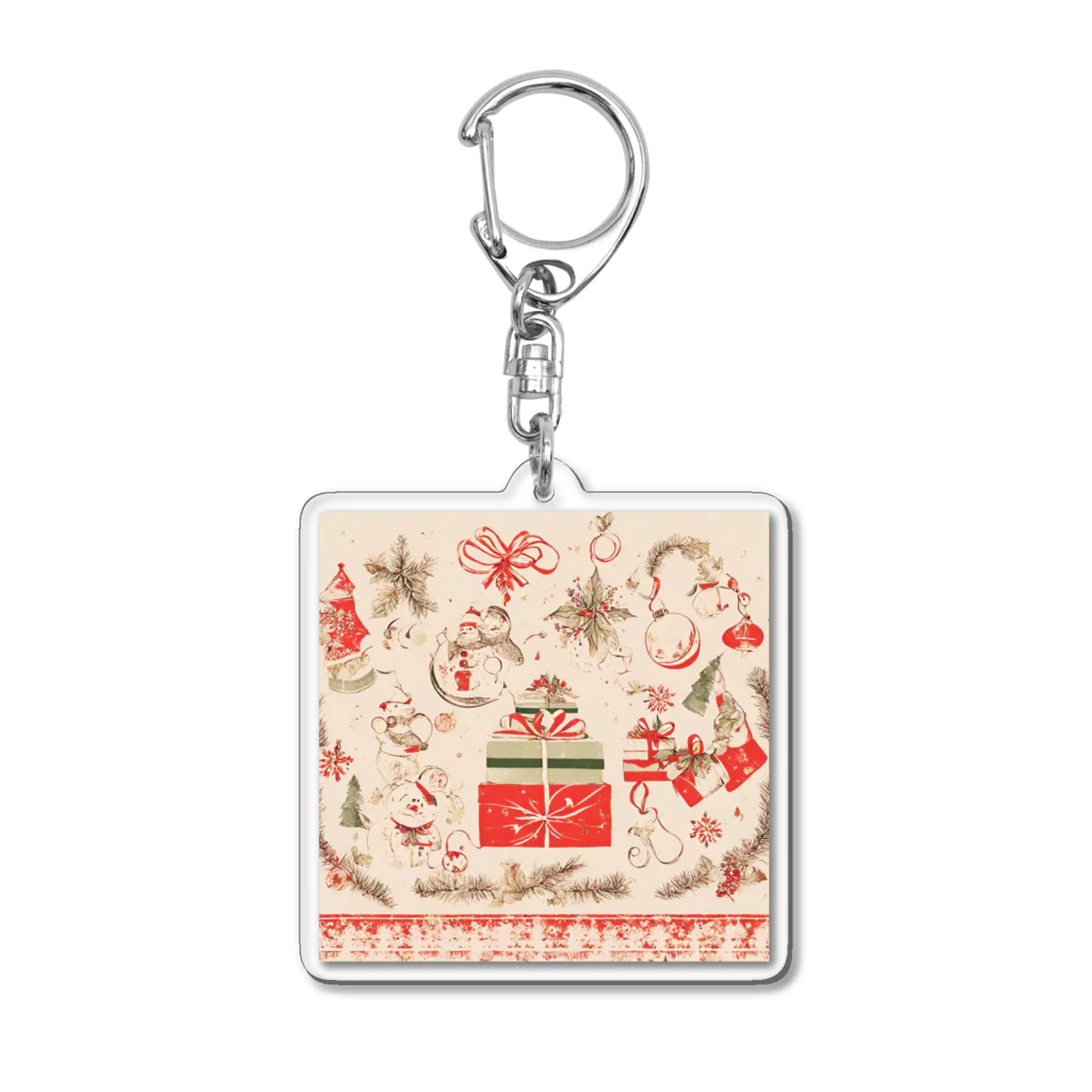 ❤︎cute❤︎のクリスマスプレゼント Acrylic Key Chain